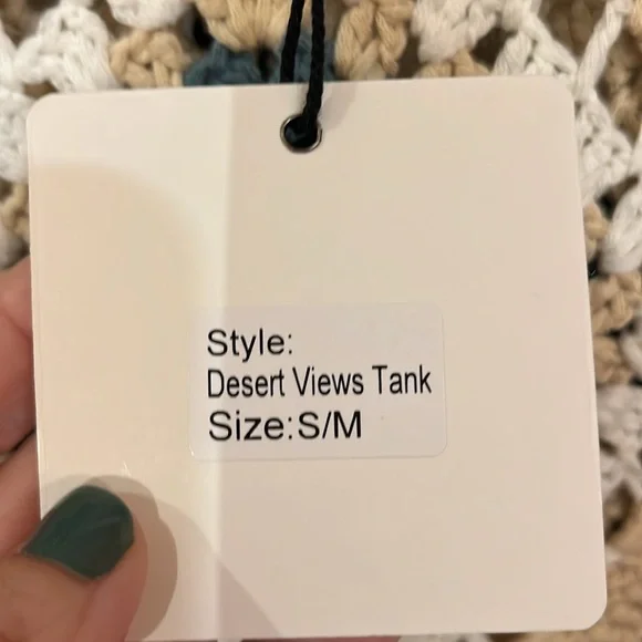 NWT Jaded Gypsy Desert Views Tank - Picture 8 of 9